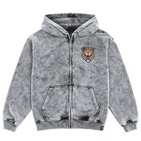 Bengal Zip-up Hoodie 3.0 in mineral grey - State Of Flux - State Of Flux
