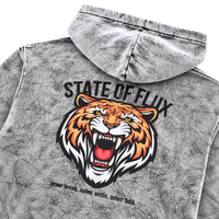 Bengal Zip-up Hoodie 3.0 in mineral grey - State Of Flux - State Of Flux