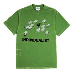 Black Sheep Tee in matcha