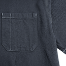 Boxy Fit Short - sleeve Denim Work Shirt in rinsed indigo - Dickies - State Of Flux