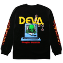 Colony Long - sleeve Tee in black - Devá States - State Of Flux