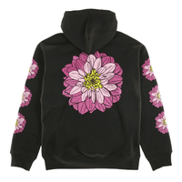 Dahlia Hoodie 2.0 in black and purple - State Of Flux - State Of Flux