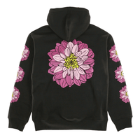 Dahlia Hoodie 2.0 in black and purple - State Of Flux - State Of Flux