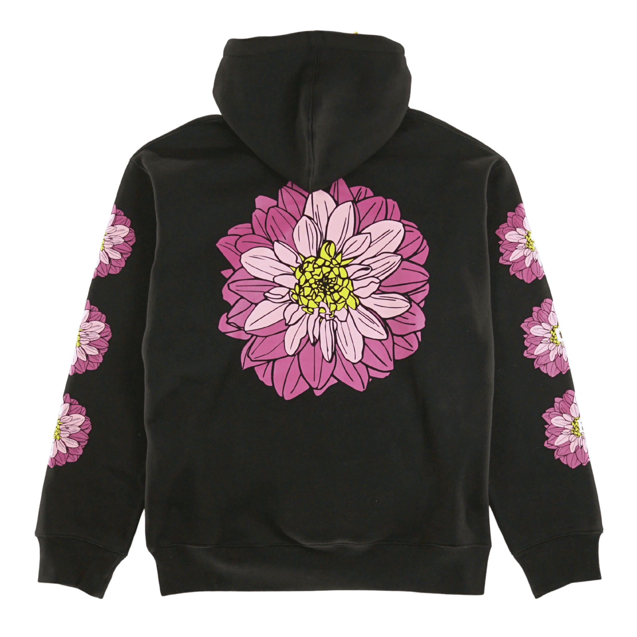 Dahlia Hoodie 2.0 in black and purple - State Of Flux - State Of Flux