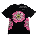 Dahlia Tee 2.0 in black and hot pink - State Of Flux - State Of Flux