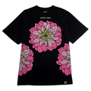 Dahlia Tee 2.0 in black and hot pink - State Of Flux - State Of Flux