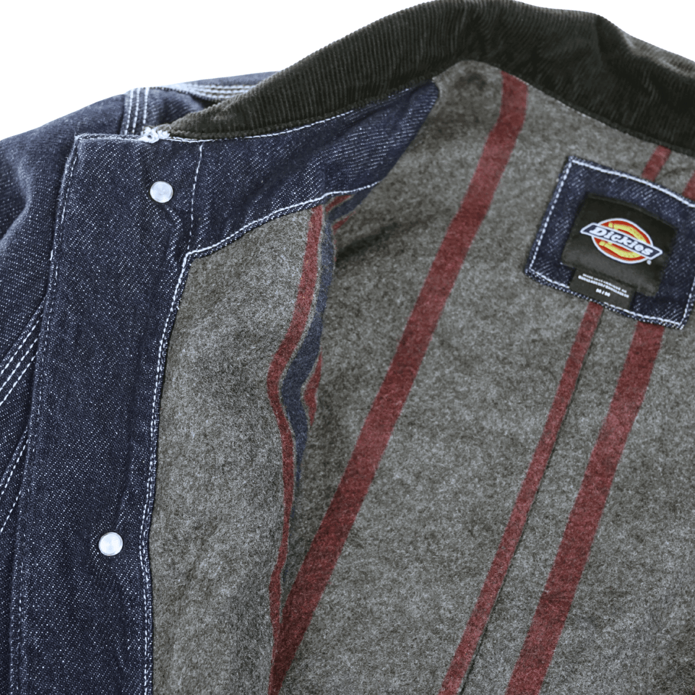 Denim Blanket Lined Chore Coat in rinsed indigo blue - Dickies - State Of Flux