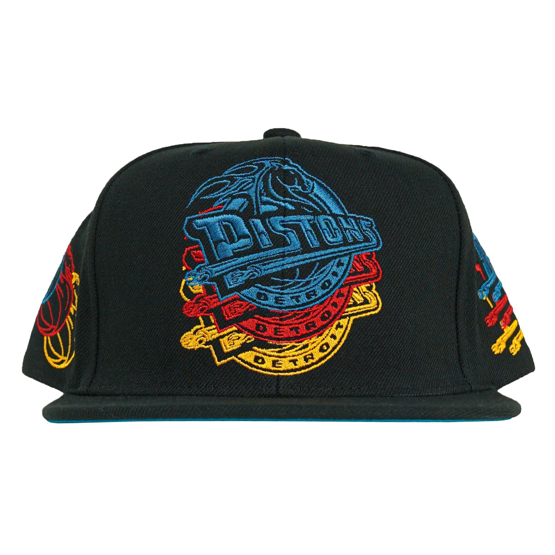 Detroit Pistons Drop It HWC Snapback Hat in black
