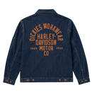 Dickies X Harley - Davidson Denim Jacket in rinse indigo blue - Dickies - State Of Flux
