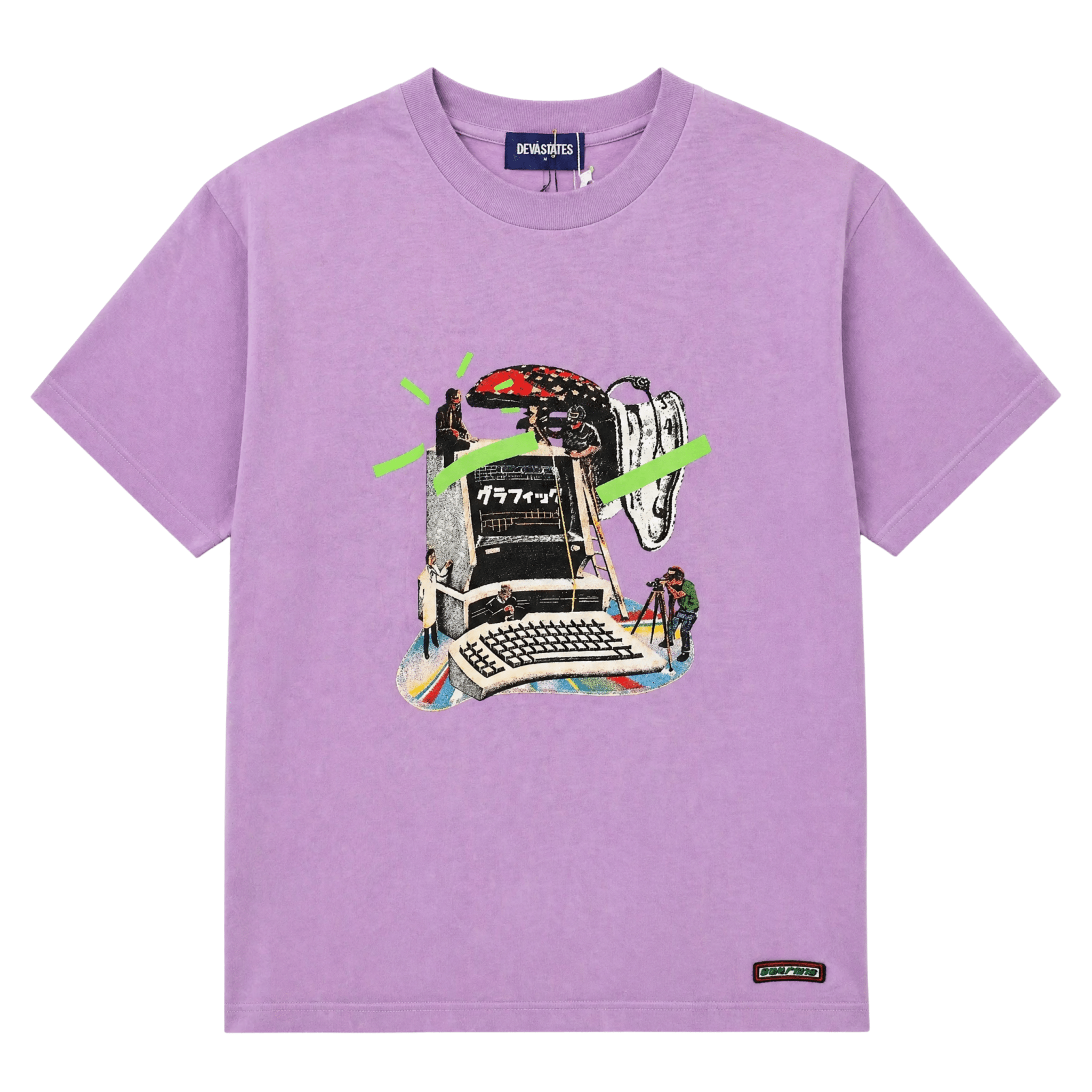 Digitalism Tee in light purple