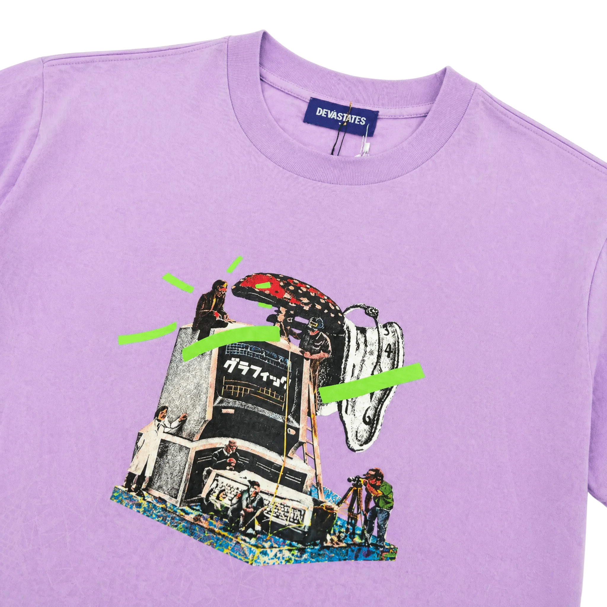 Digitalism Tee in light purple