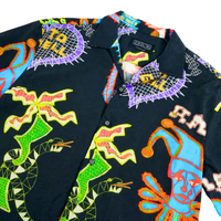 Doily Shirt in black - Pas de Mer - State Of Flux