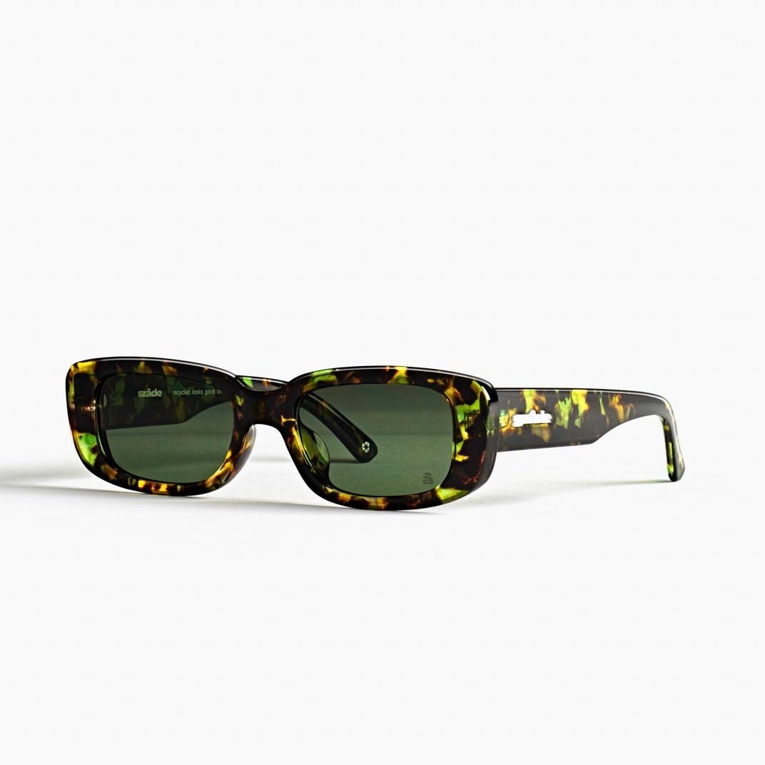 Dollin Sunglasses in jaded greens and moss