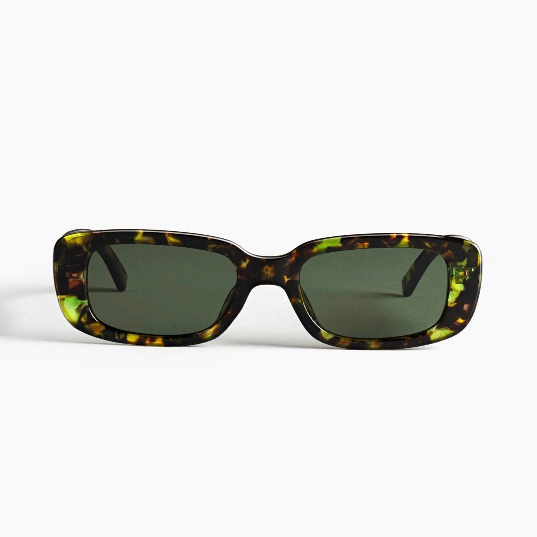 Dollin Sunglasses in jaded greens and moss