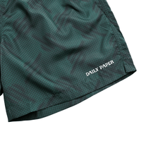 Dotted Monogram Swim Shorts in bistro green - Daily Paper - State Of Flux