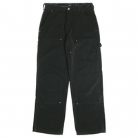 Double Knee Canvas Carpenter Pants in black - Dickies - State Of Flux