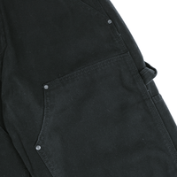 Double Knee Canvas Carpenter Pants in black - Dickies - State Of Flux