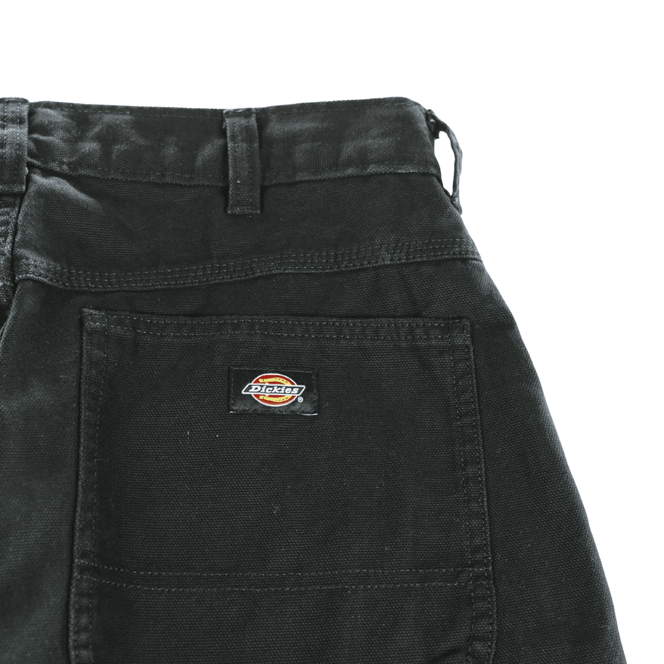 Double Knee Canvas Carpenter Pants in black - Dickies - State Of Flux
