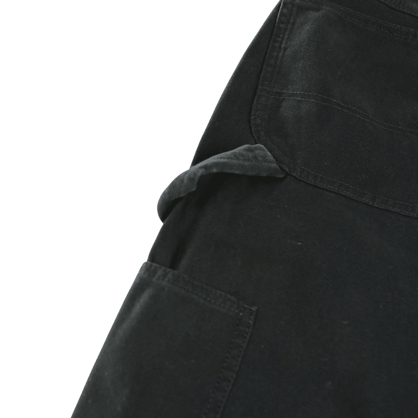 Double Knee Canvas Carpenter Pants in black - Dickies - State Of Flux