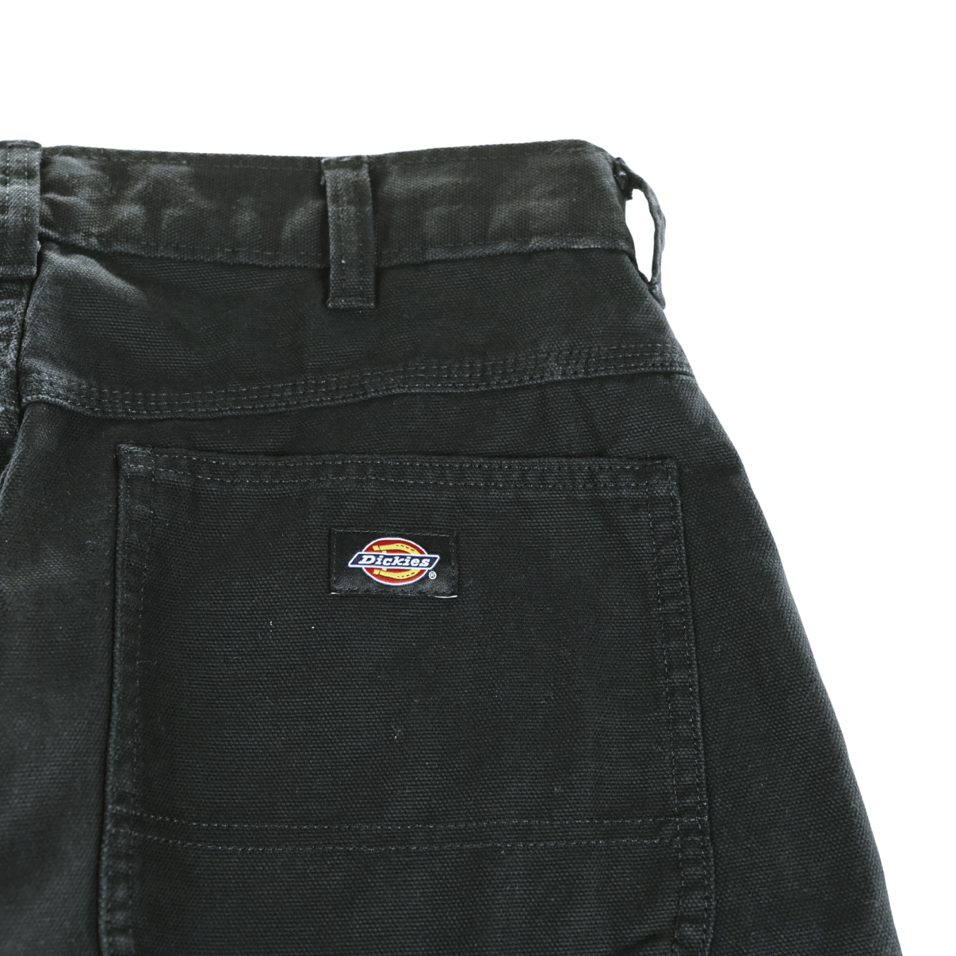Double Knee Canvas Carpenter Pants in black - Dickies - State Of Flux