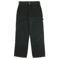 Double Knee Canvas Carpenter Pants in black - Dickies - State Of Flux