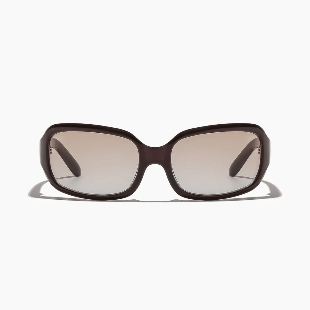 Farrow Sunglasses in aubergine and sand