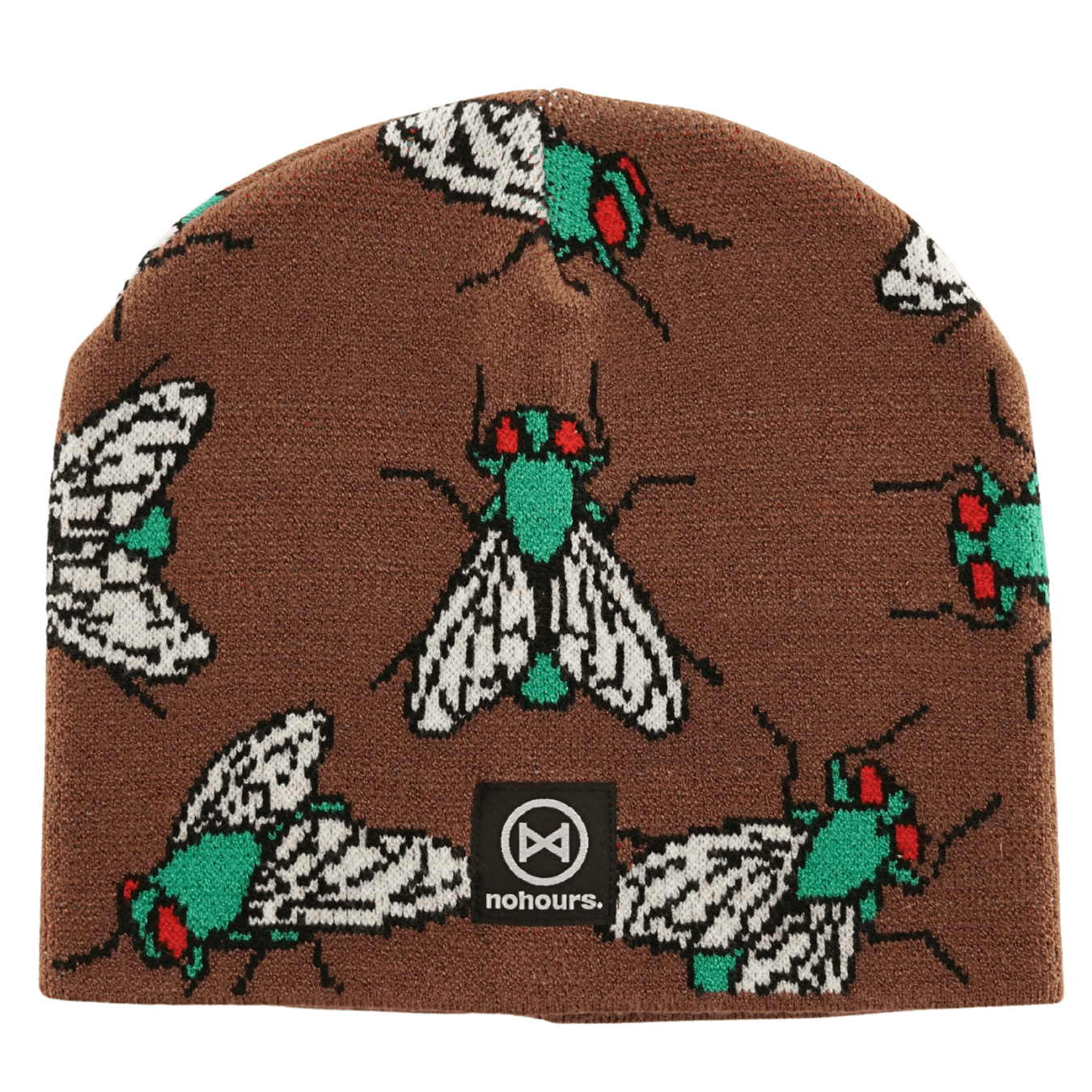 Fly Paper Beanie in brown