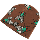Fly Paper Beanie in brown - NoHours - State Of Flux