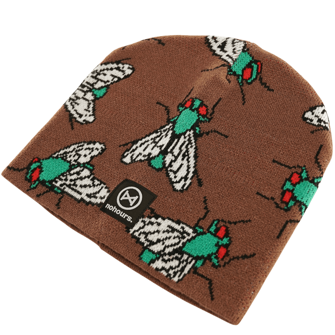 Fly Paper Beanie in brown