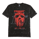 Friday The 13th Tee in mineral wash black - New Era - State Of Flux