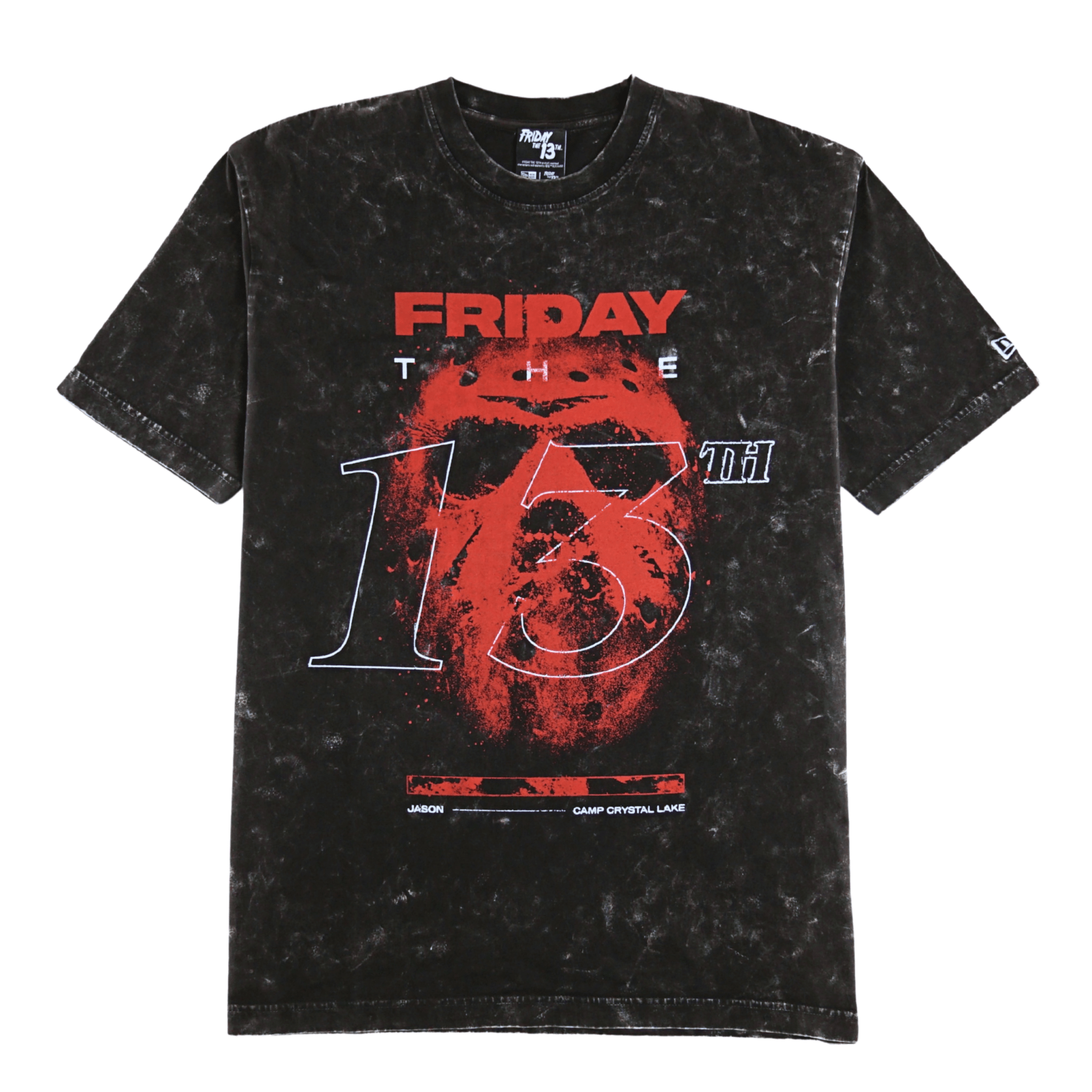 Friday The 13th Tee in mineral wash black