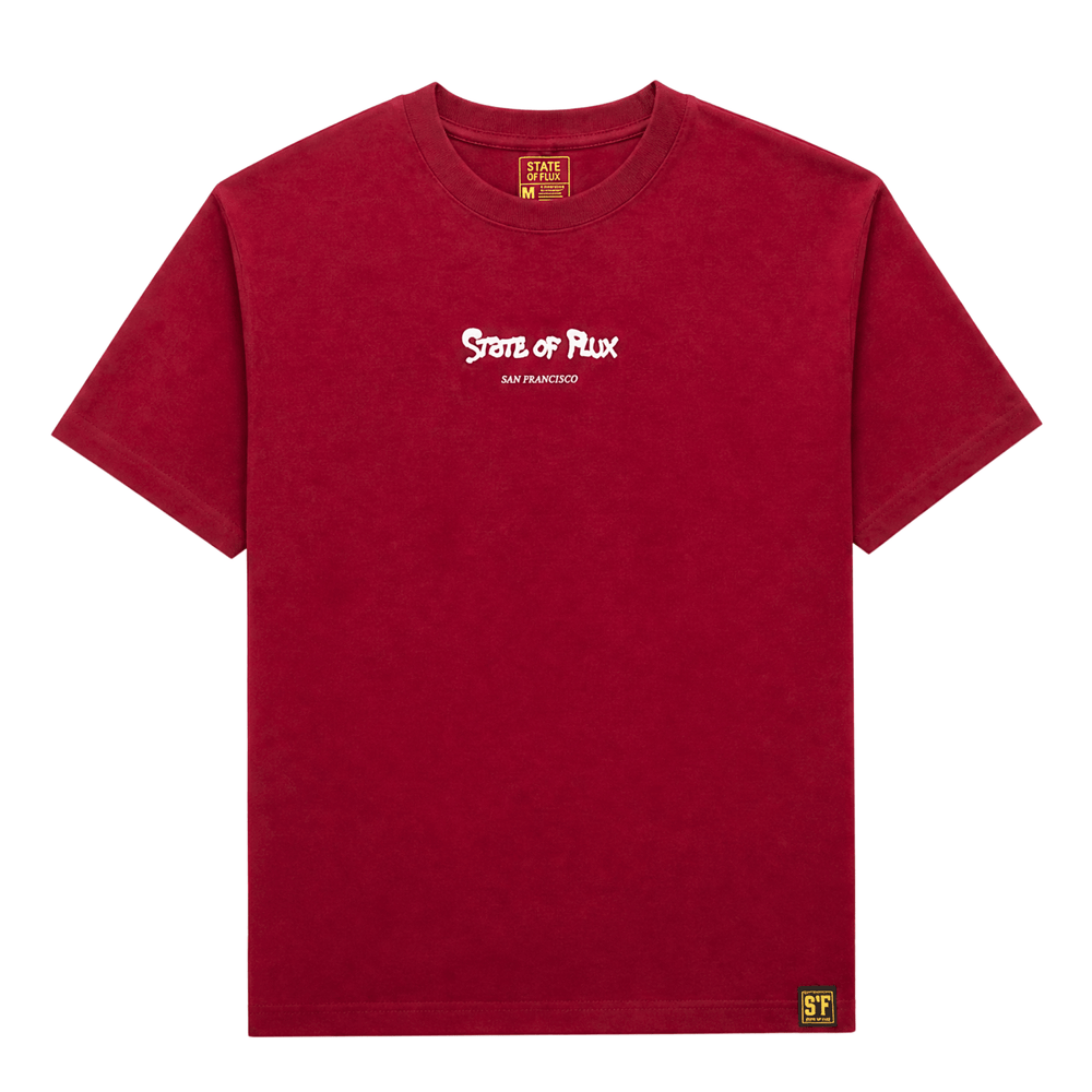 From The City With Love Tee in cherrywood