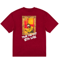 From The City With Love Tee in cherrywood - State Of Flux - State Of Flux