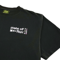 Get With The Program Tee in black - State Of Flux - State Of Flux