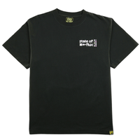 Get With The Program Tee in black - State Of Flux - State Of Flux