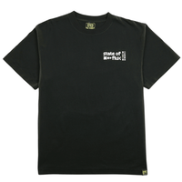 Get With The Program Tee in black - State Of Flux - State Of Flux