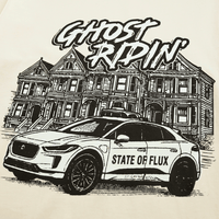 Ghost Ridin' Tee in natural - State Of Flux - State Of Flux