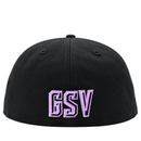 Golden State Valkyries 59Fifty V's Up After Dark Fitted Hat in black and violet - New Era - State Of Flux