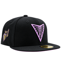 Golden State Valkyries 59Fifty V's Up After Dark Fitted Hat in black and violet - New Era - State Of Flux