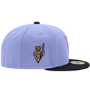 Golden State Valkyries 59Fifty V's Up Daybreak Fitted Hat in lavender and black - New Era - State Of Flux