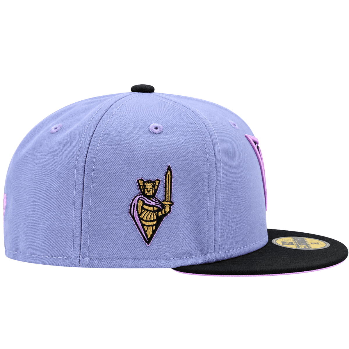 Golden State Valkyries 59Fifty V's Up Daybreak Fitted Hat in lavender and black - New Era - State Of Flux