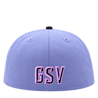 Golden State Valkyries 59Fifty V's Up Daybreak Fitted Hat in lavender and black - New Era - State Of Flux