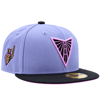 Golden State Valkyries 59Fifty V's Up Daybreak Fitted Hat in lavender and black - New Era - State Of Flux