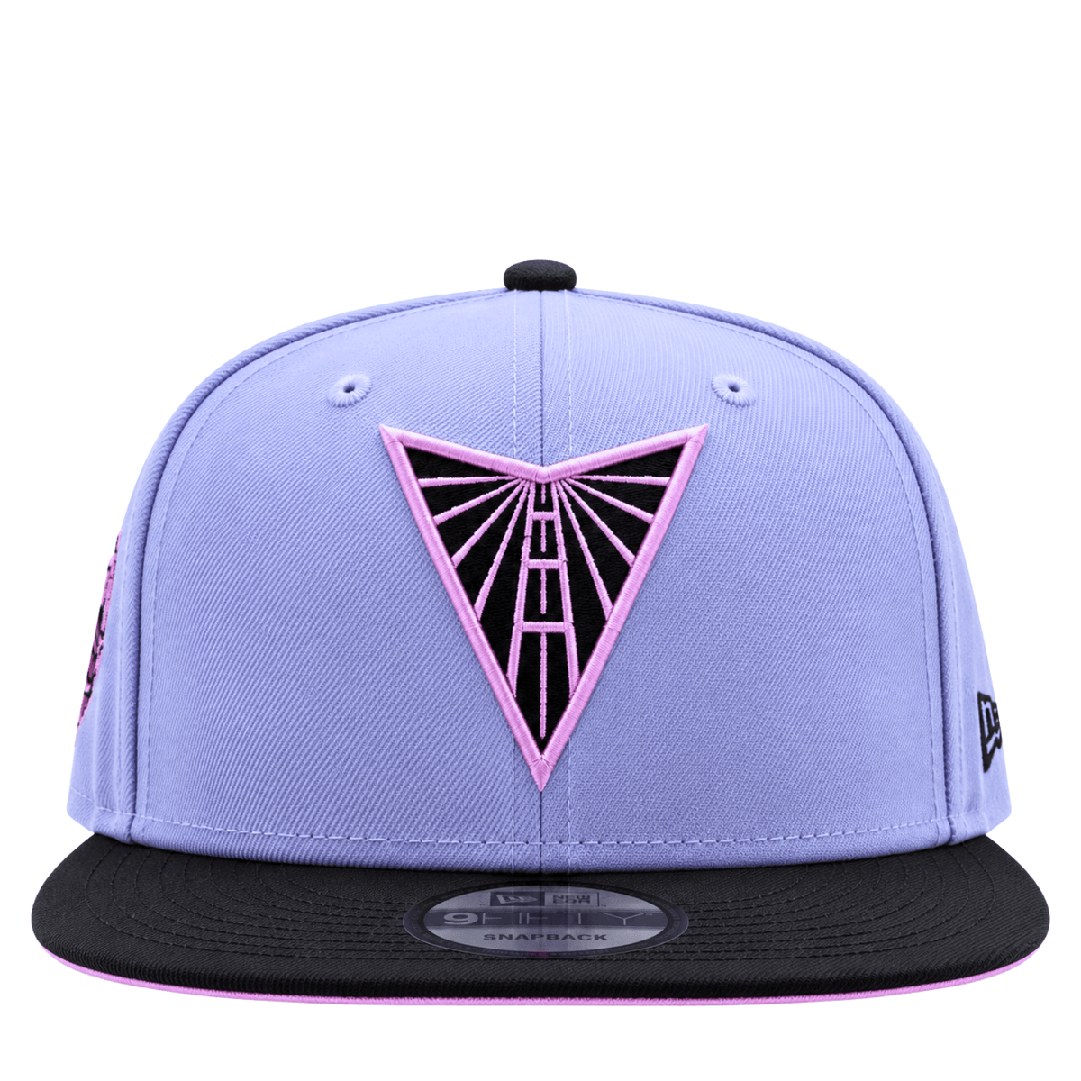 Golden State Valkyries 59Fifty V's Up Daybreak Fitted Hat in lavender and black