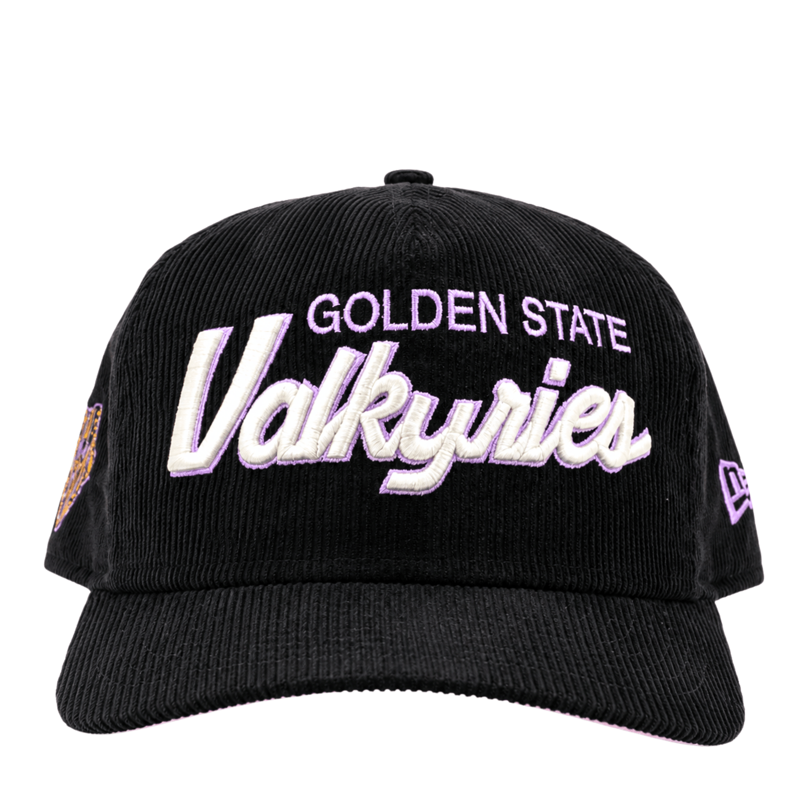 Golden State Valkyries SZN 2 Pinky 19Twenty Corduroy Snapback Hat in black and violet - New Era - State Of Flux