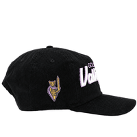 Golden State Valkyries SZN 2 Pinky 19Twenty Corduroy Snapback Hat in black and violet - New Era - State Of Flux