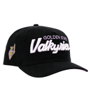 Golden State Valkyries SZN 2 Pinky 19Twenty Corduroy Snapback Hat in black and violet - New Era - State Of Flux