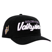 Golden State Valkyries SZN 2 Pinky 19Twenty Corduroy Snapback Hat in black and violet - New Era - State Of Flux
