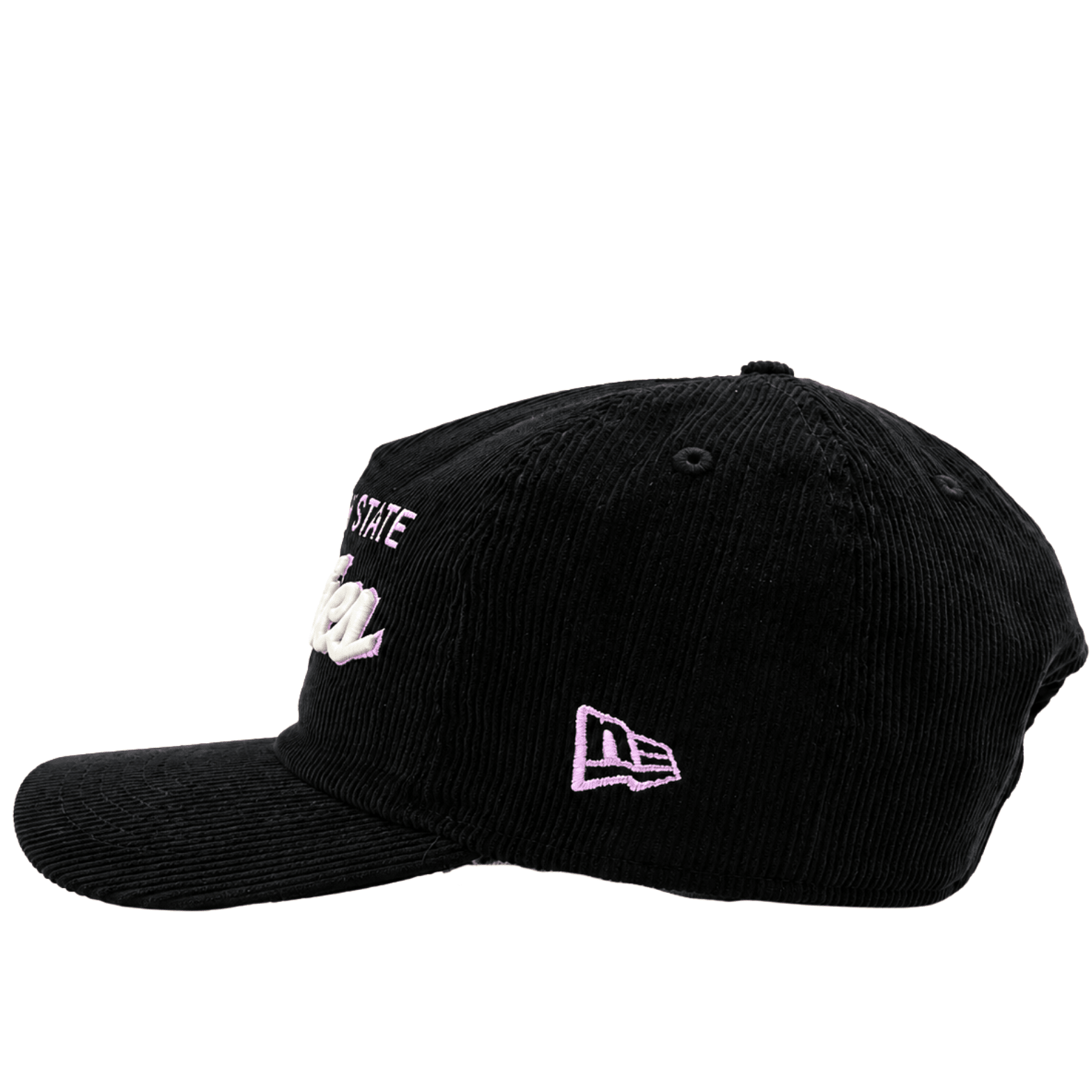Golden State Valkyries SZN 2 Pinky 19Twenty Corduroy Snapback Hat in black and violet - New Era - State Of Flux