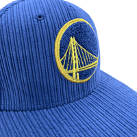 Golden State Warriors Chenille Pop 59Fifty Fitted Hat in royal blue - New Era - State Of Flux